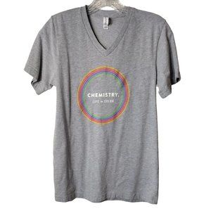 Bella Canvas TShirt Womens Small Petite Short Sleeve Gray